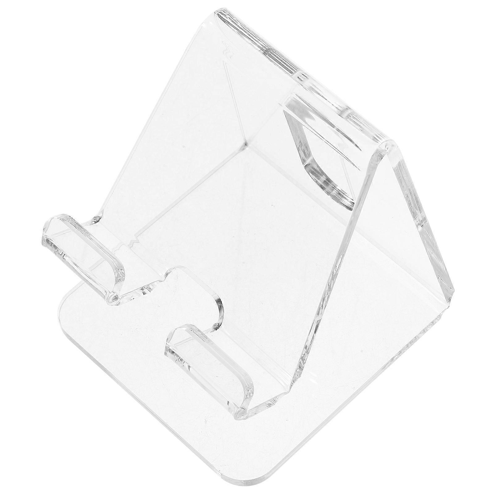 2Pcs Cell Phone Stand Rectangular Shape Practical Phone Holder For Watching Videos With Lightweight Feature