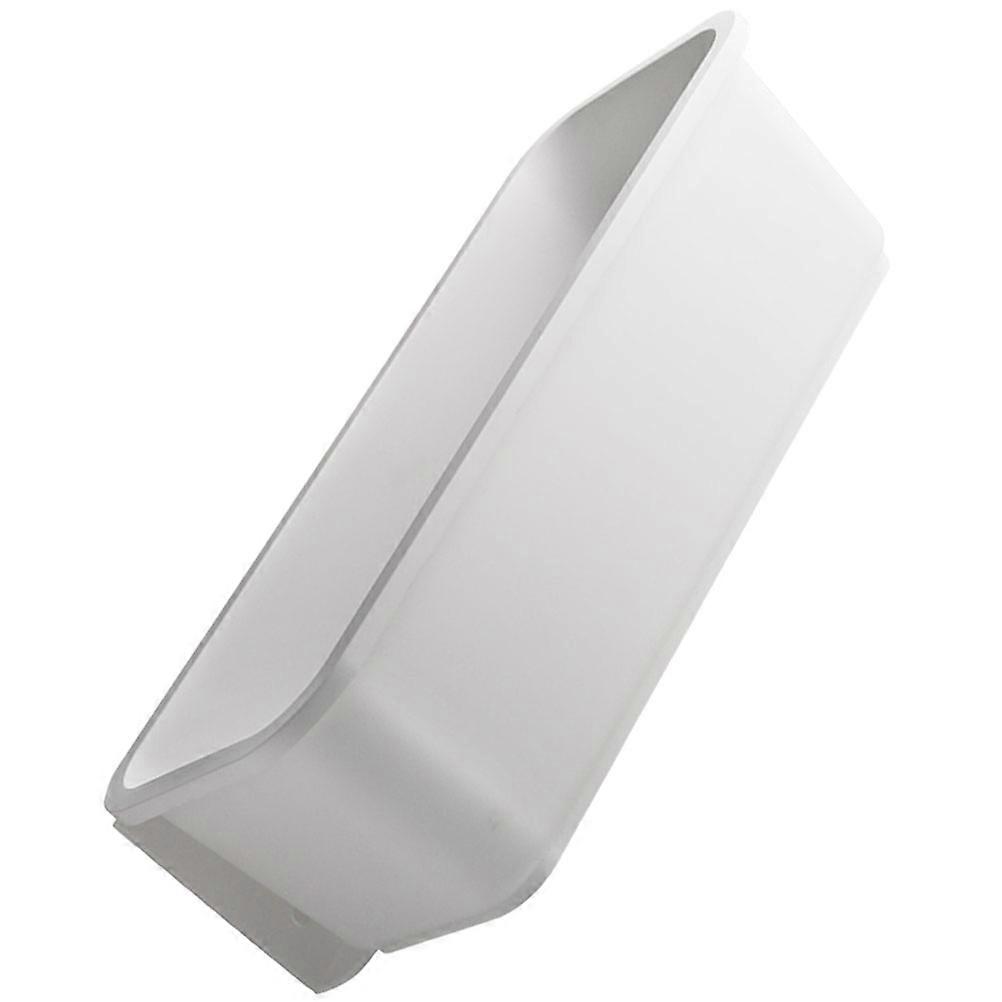 Self-Adhesive Hanging Bin 2Pcs Rectangular Wall Storage Holder For Home Organization In Bathrooms Craft Rooms Garages