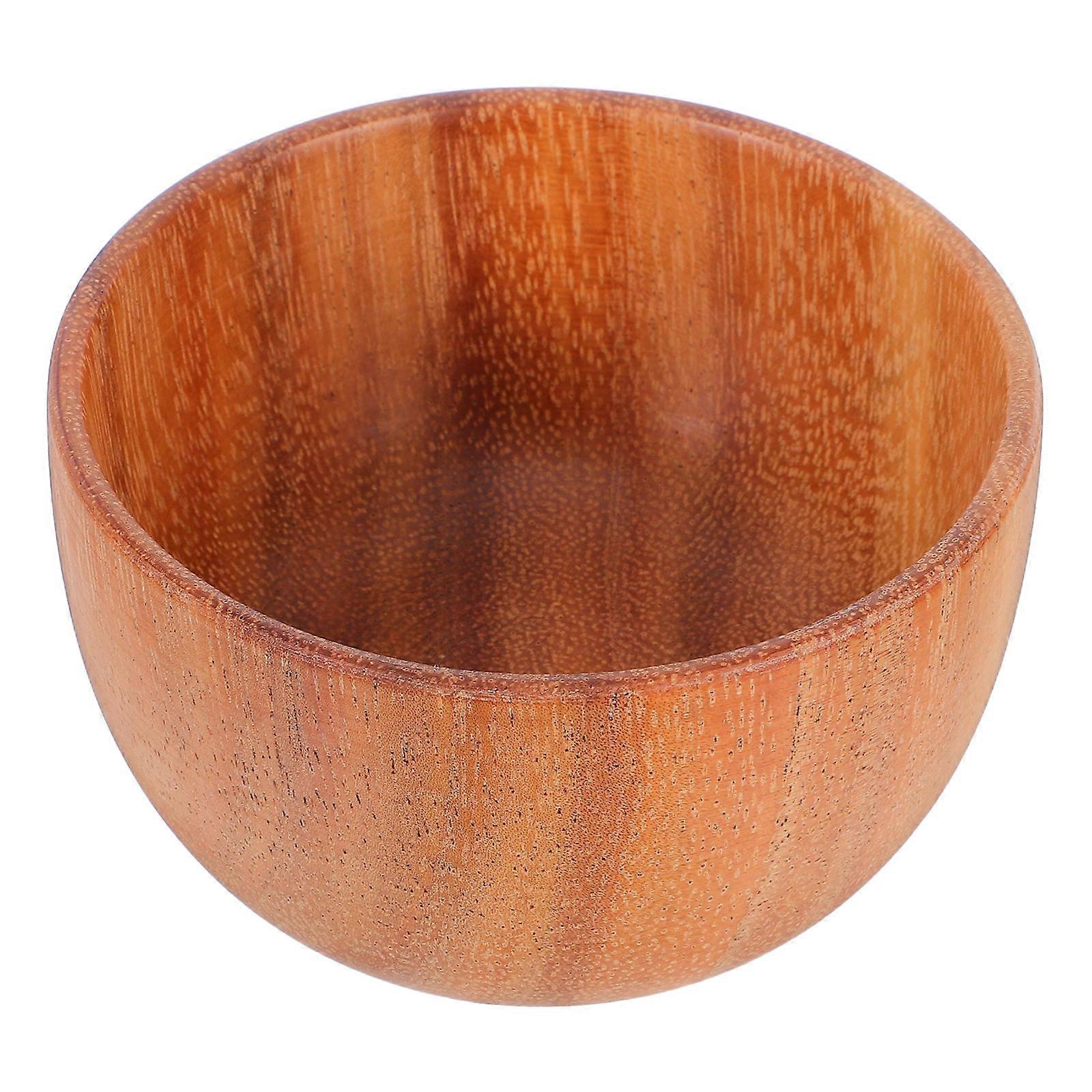 Beard Foaming Bowl For Smooth Shaving Daily Grooming Essential 10X10X5CM Square Shape Crafted From Natural Wood 4Pcs