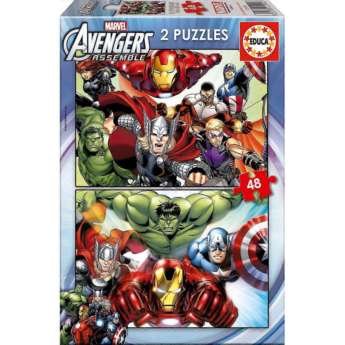 Marvel Avengers Puzzle 48-piece set for kids