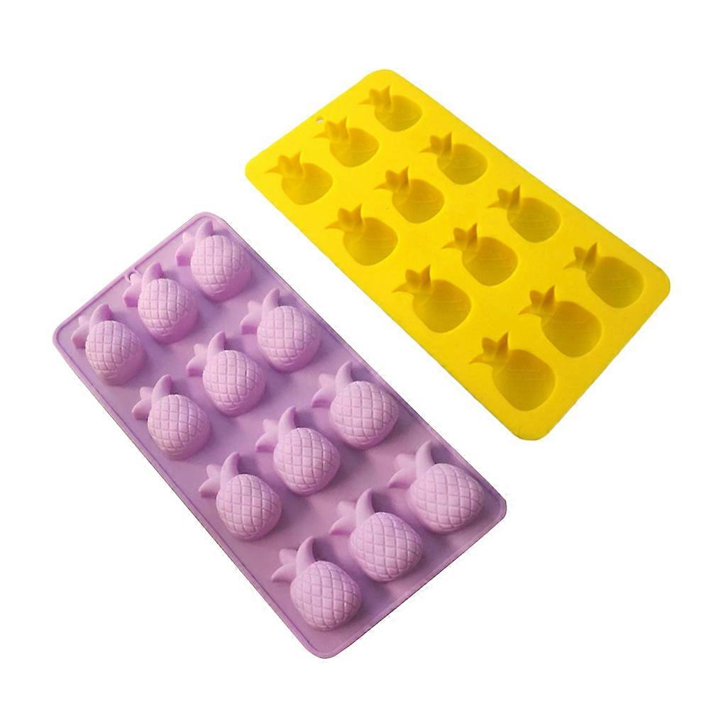 Silicone Candy Pineapple Chocolates Molds for DIY Soap Mold 6Pcs