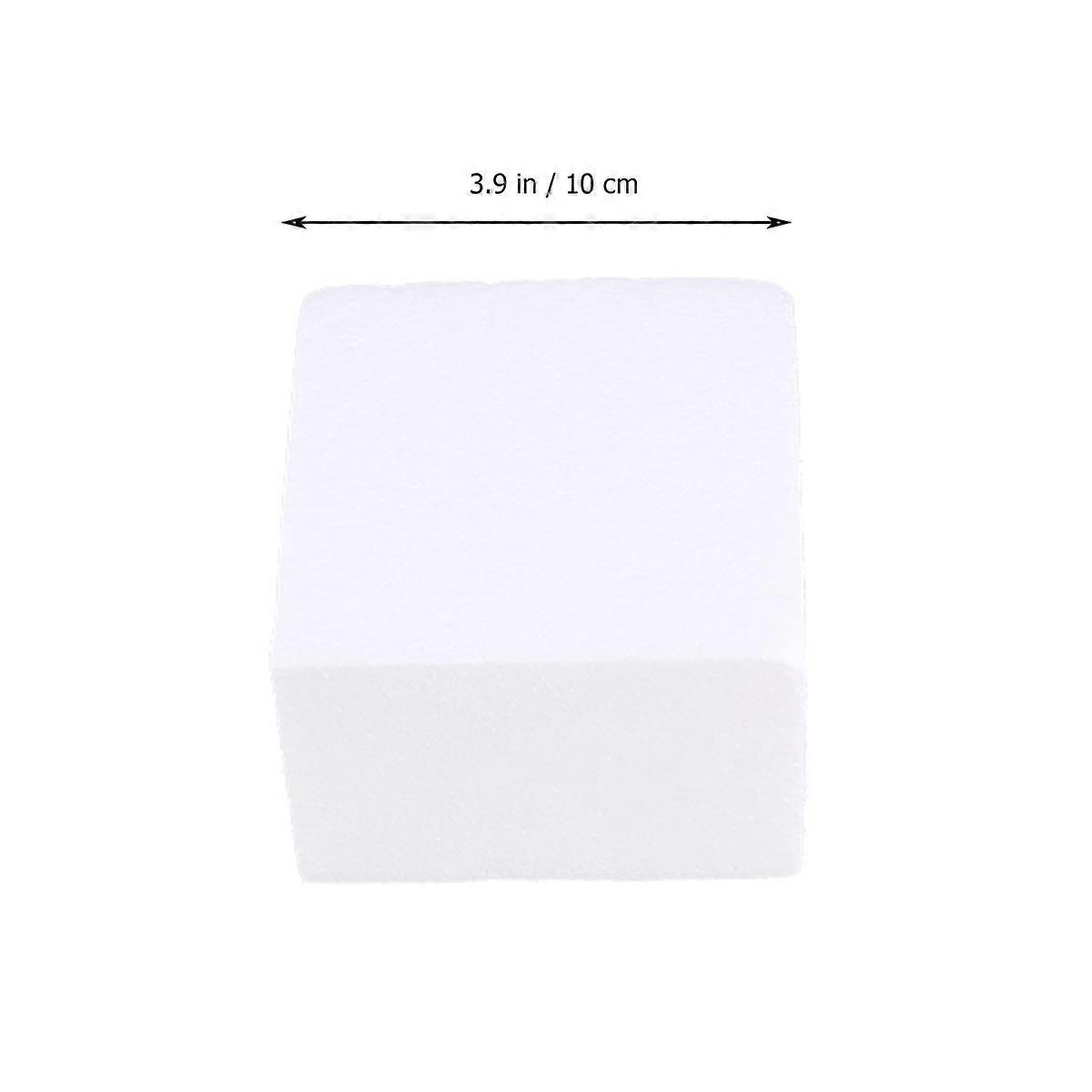 3Pcs Cake Decorating Practice Mould Set for Wedding Display Baking in White Color