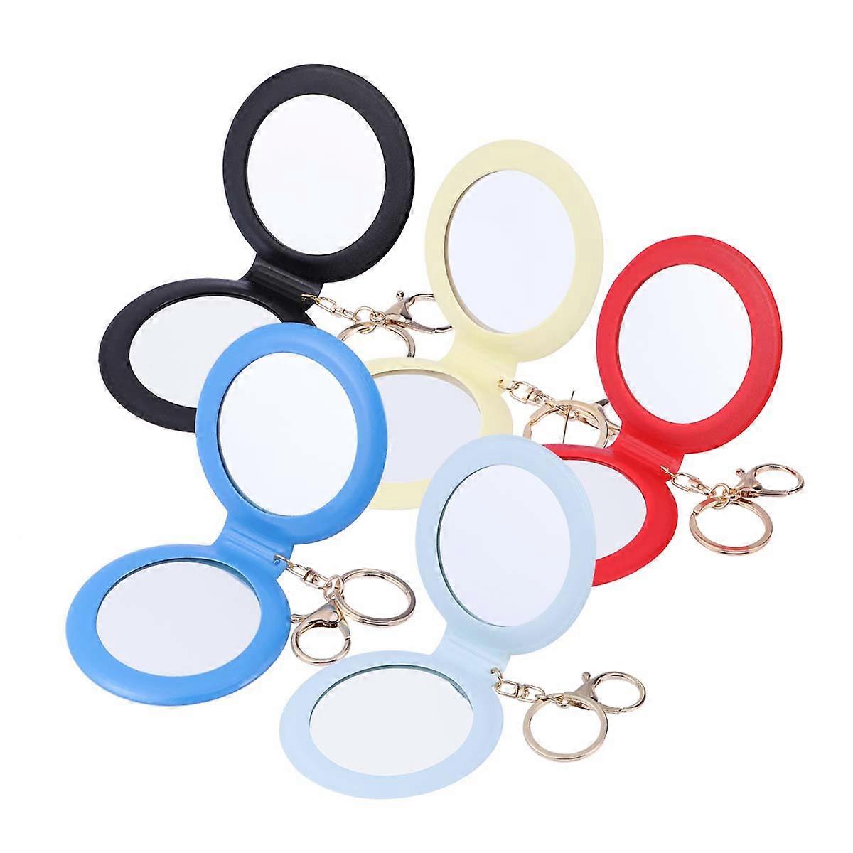 Small Mirror for Purse Mini Makeup Mirror for Makeup Use 2Pcs Portable Folding