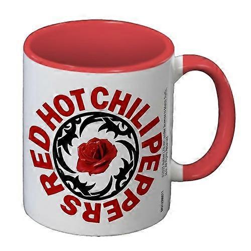 Red Hot Chili Peppers Logo Stamp Inner Two Tone Mug