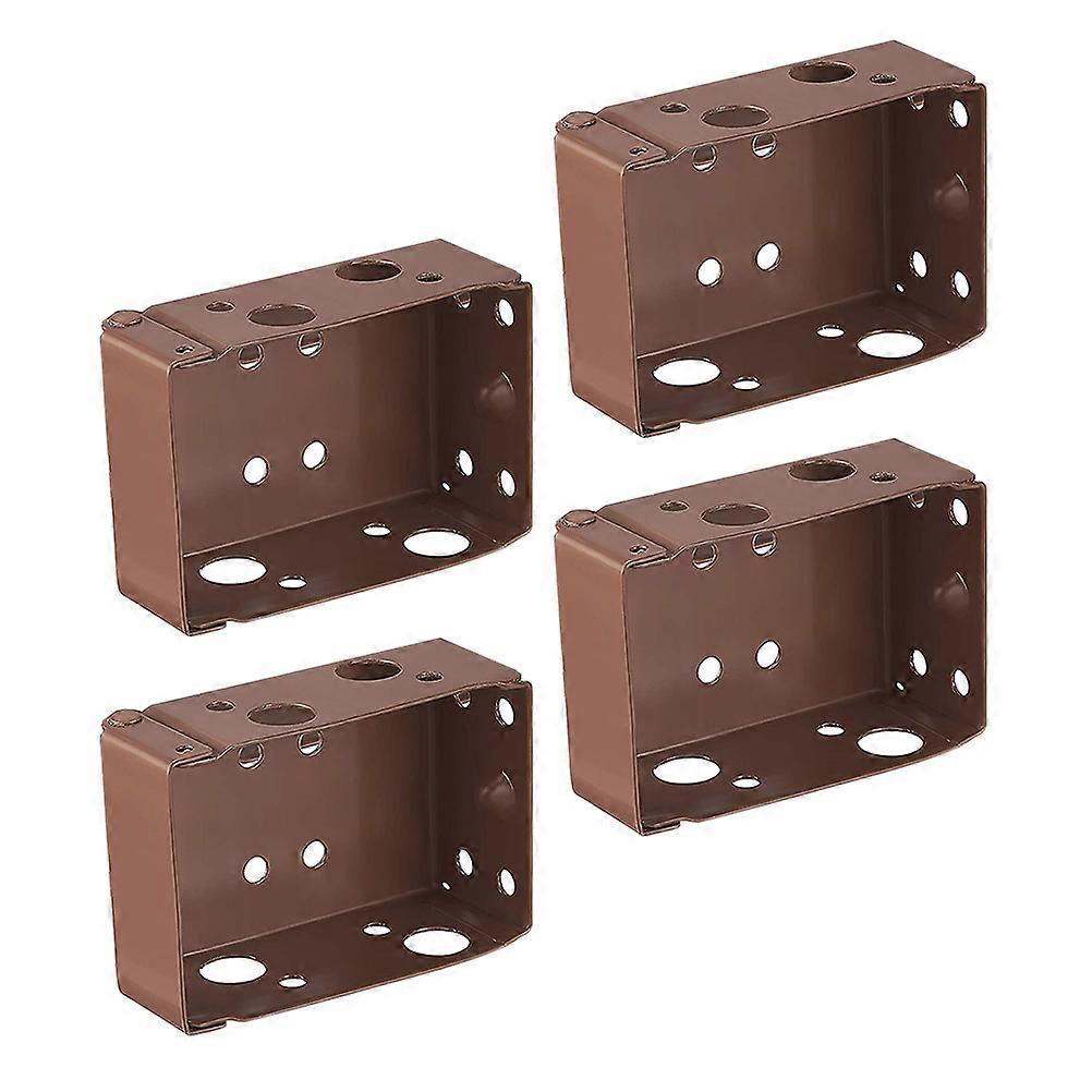 Curtain Side Mounting Bracket Roller Blind Fittings for Home Use 12Pcs
