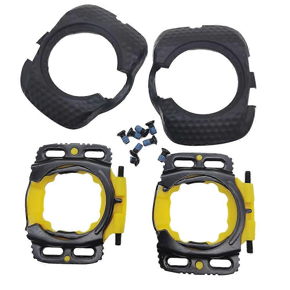 Upgraded Aerodynamic Cleats Bicycle Pedal,Black