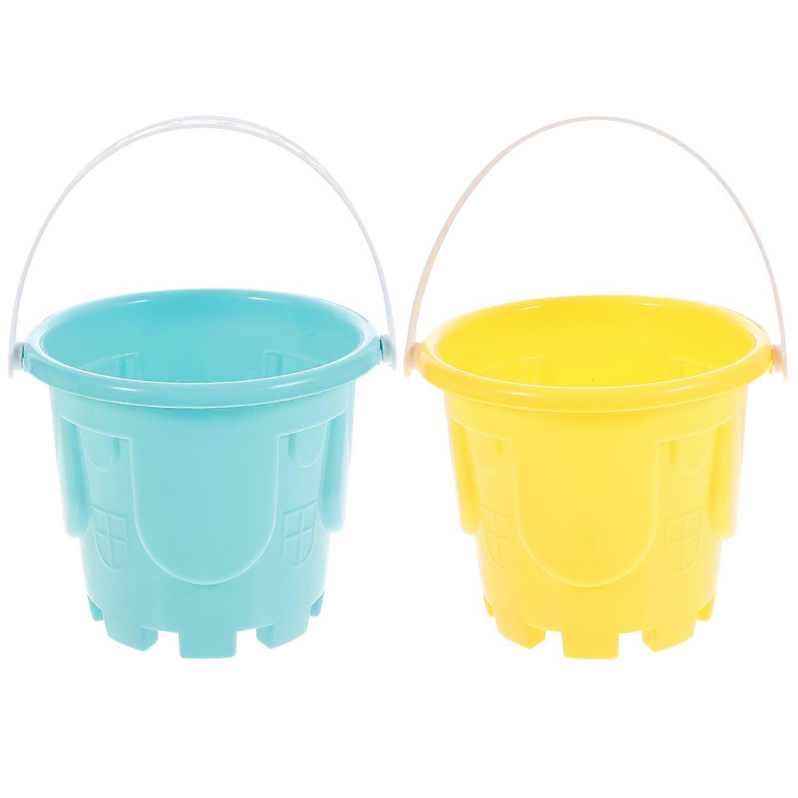 Bucket Toy for Kid Made from Plastic with 2Pcs Mini Beach Buckets