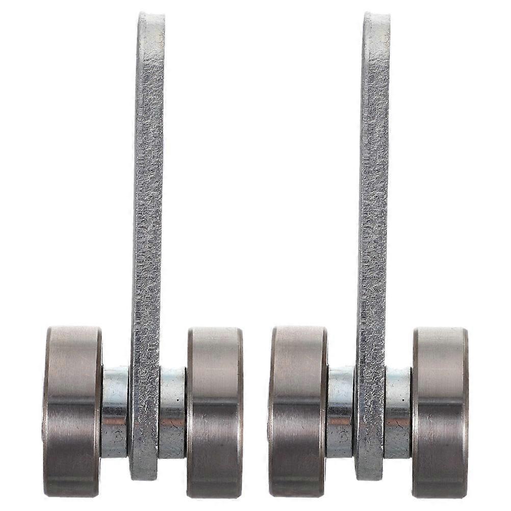 Double Bearing Trolley Assembly for Sliding Door 8Pcs Heavy Duty Rollers