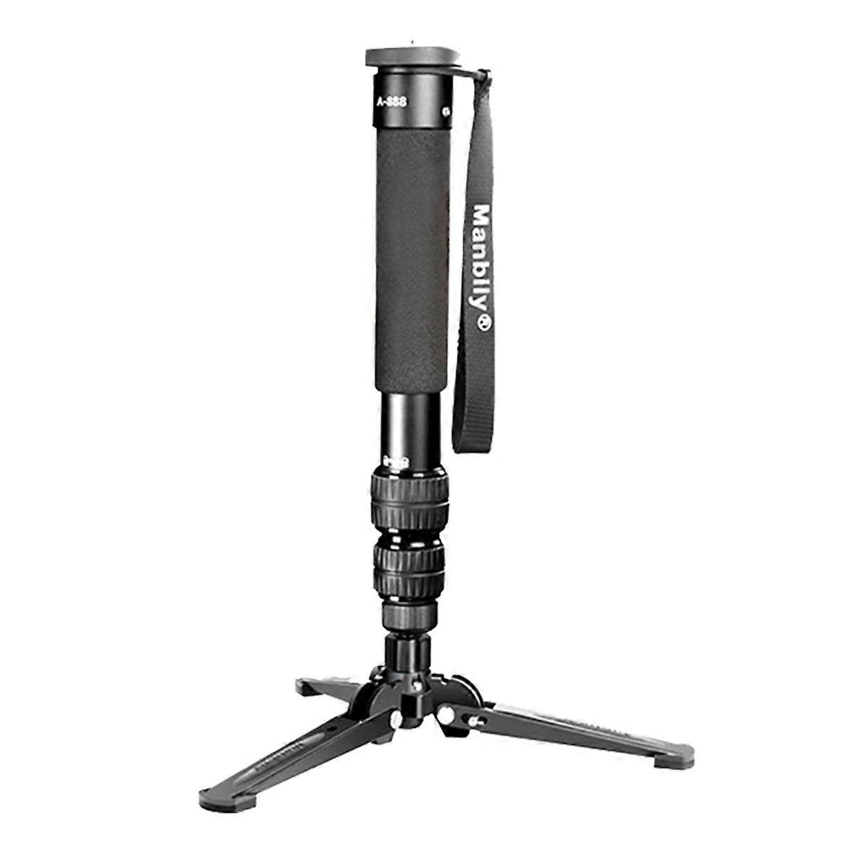 A-888 Portable Monopod for DSLR Phone Travel Selfie Stick 7 Sections 31cm Max Tube Diameter 32mm with Base