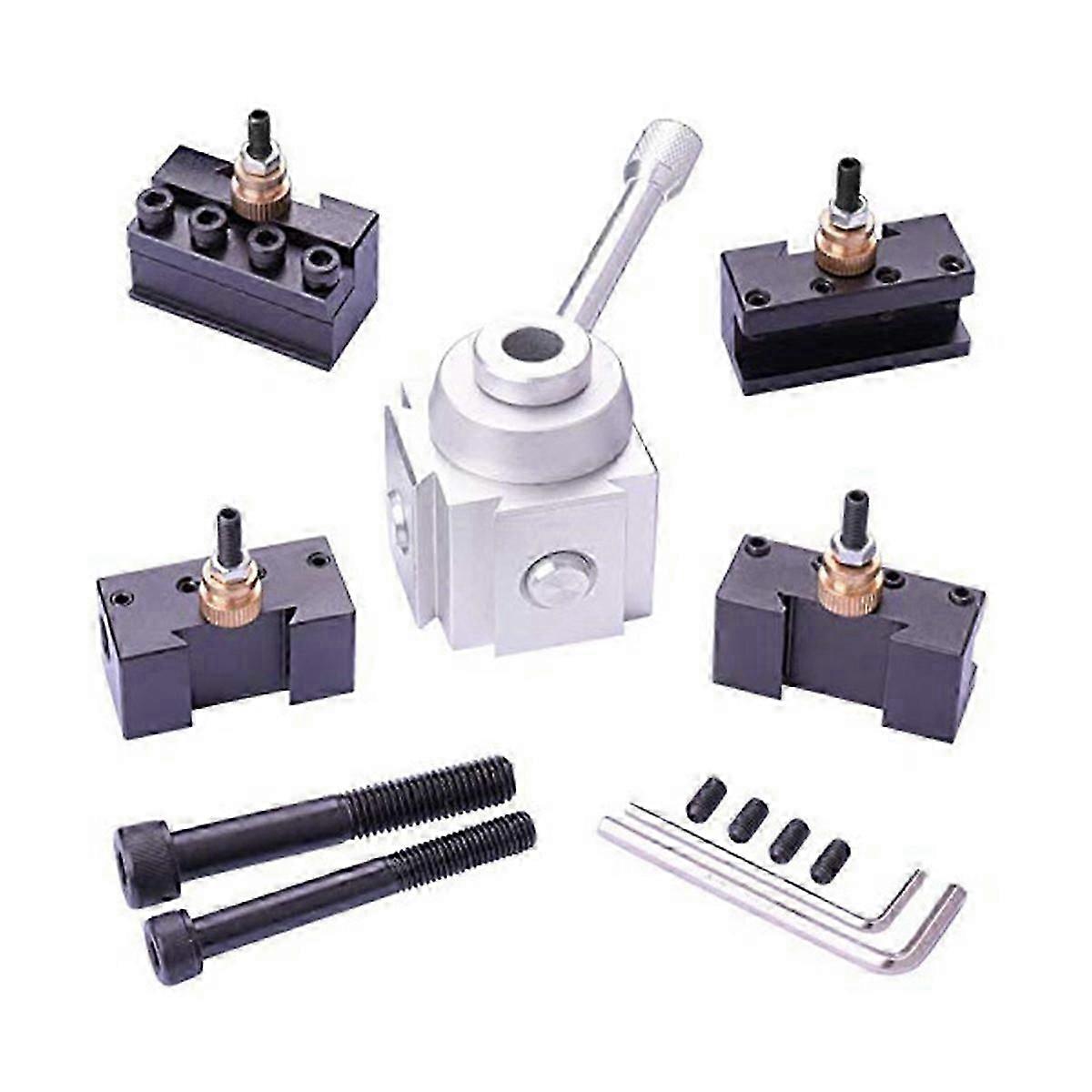 Mini Lathe Quick Change Tool Holder and Tool Holder Multifid Tool Holder Tool Holder, 120034 Tool Ki