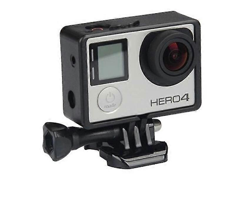 Gopro Hero 3 3+ 4 Protective Border Black Frame Case