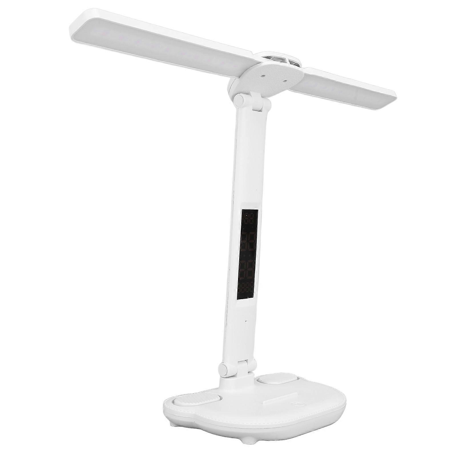Desk Lamp Stepless 3 Color Temperature Touch Control Multifunctional Foldable Table Reading Lamp with Pen Holder 