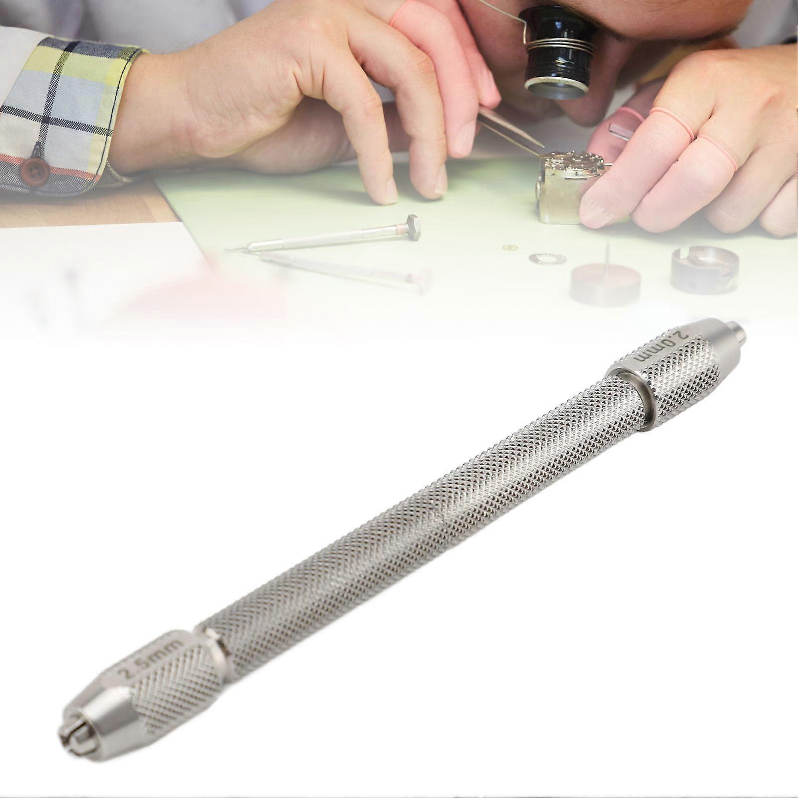 Manual Watch Crown Winder Tool Watch Repair Tool Double Headed Watch Crown Winding Instrument 2.0-2.5mm 