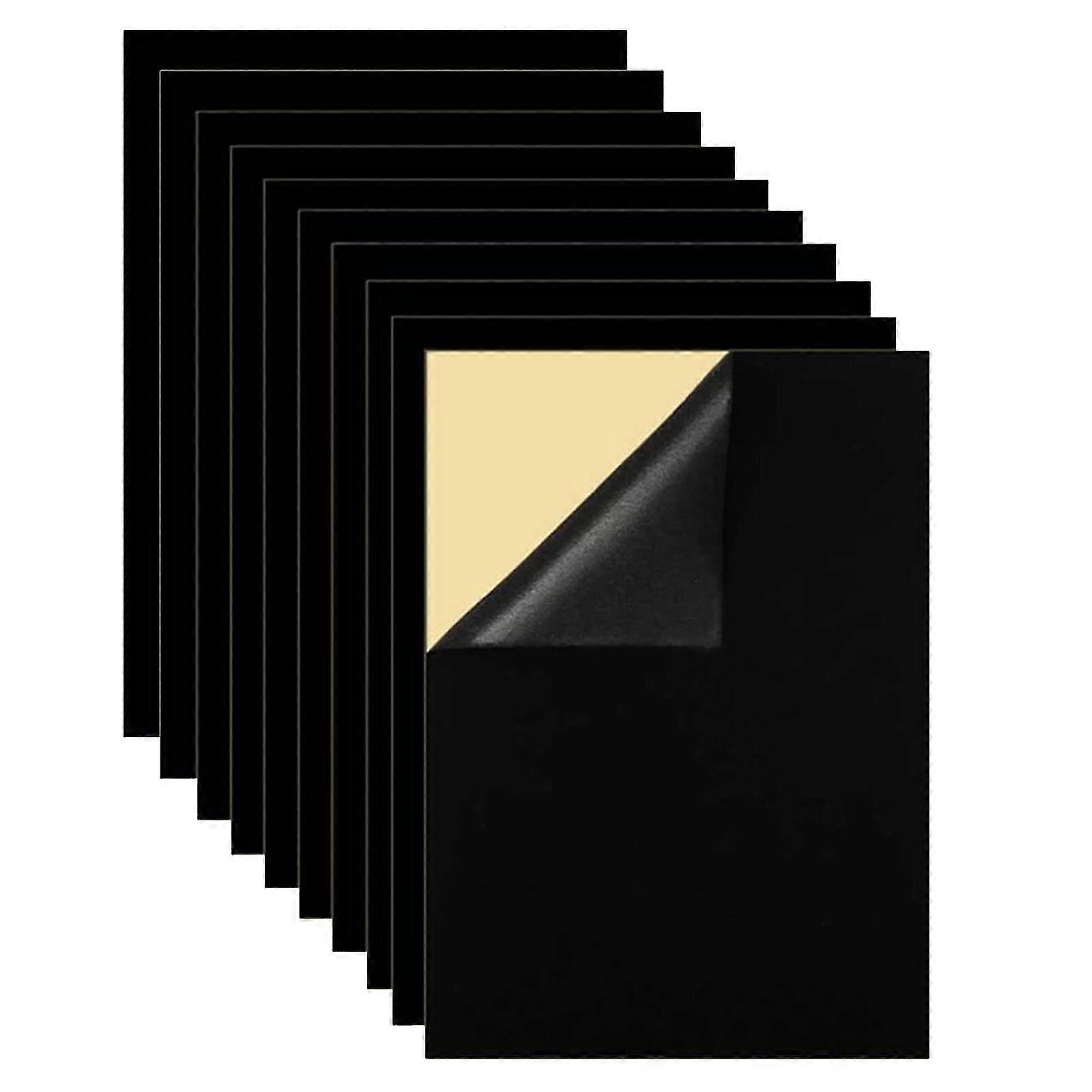 Lepicí plsť do zásuvek, 10 ks sametových látkových listů 8,27x11,69 palce