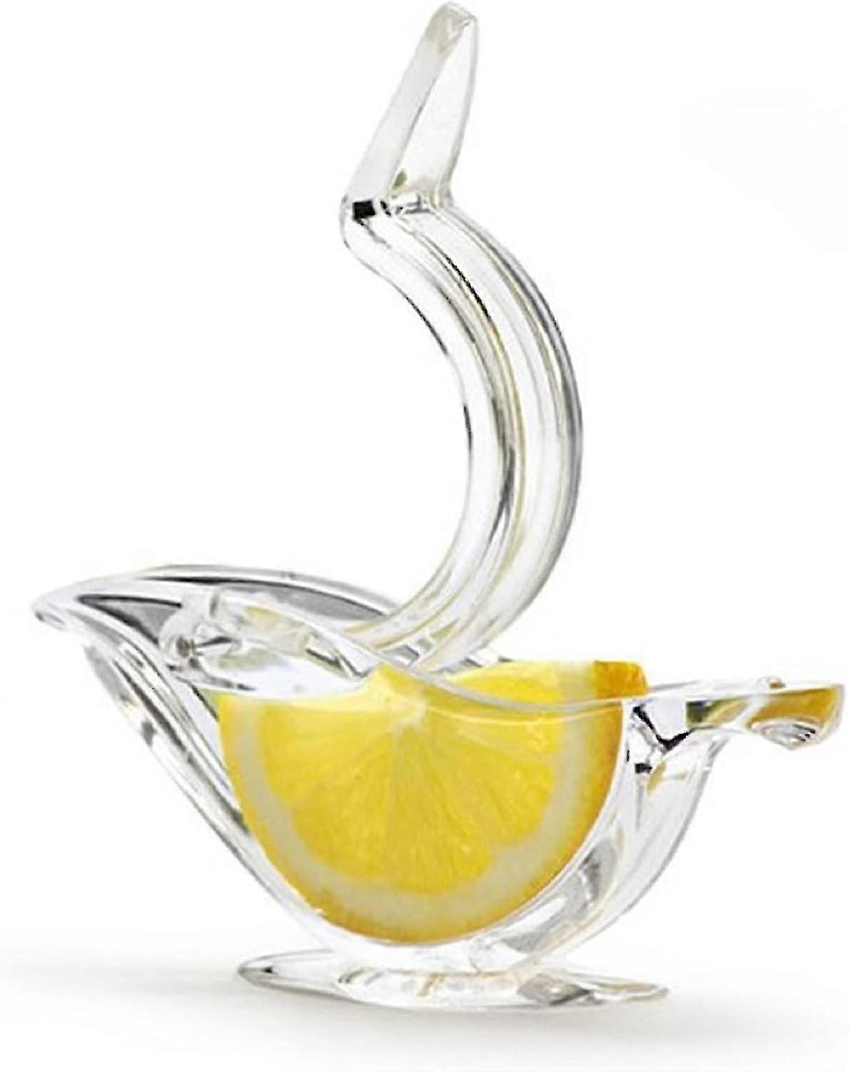 Portable Lemon Squeezer, Acrylic Hand Juicer for Lime and Orange