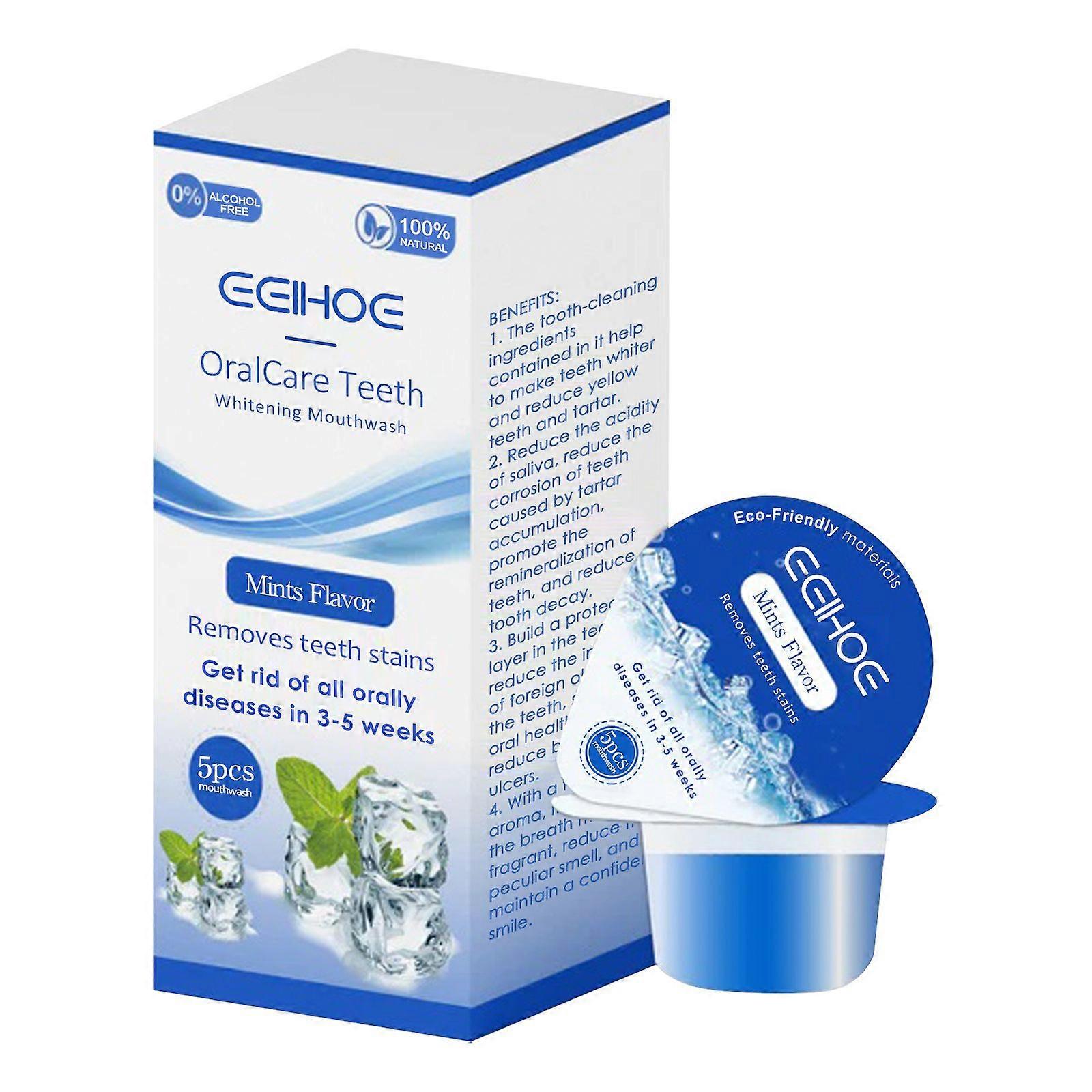 Eelhoe Whitening Mouthwash - Cleans Teeth Stains