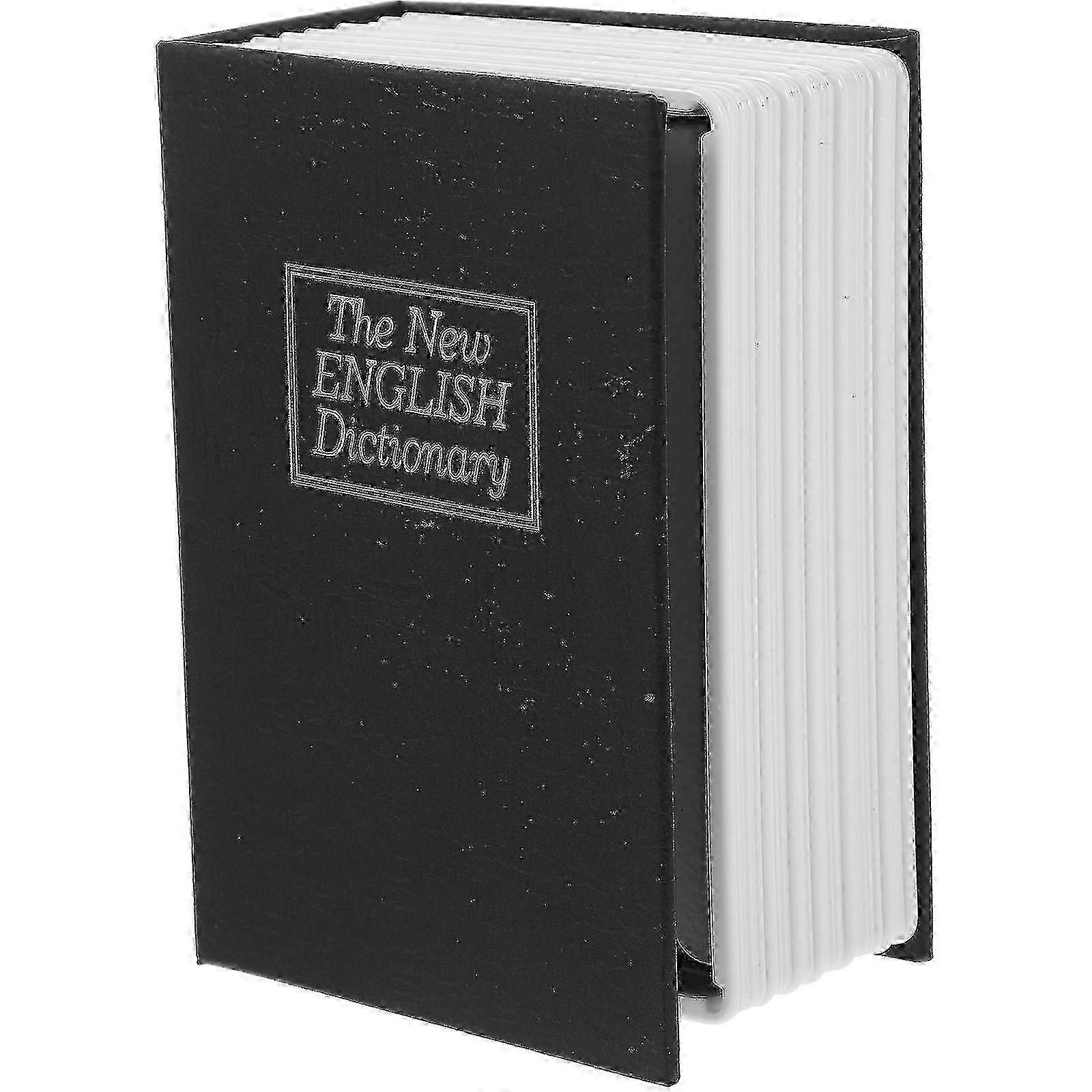 Book-Shaped Piggy Bank with Lock - Small Safe Box for Coin Saving Book Money Box Set