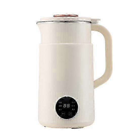 Multifunctional Nut Milk Maker Automatic Soy Machine Sharp Blade Design Heat Preservation Function US Plug Homemade Almond Oat