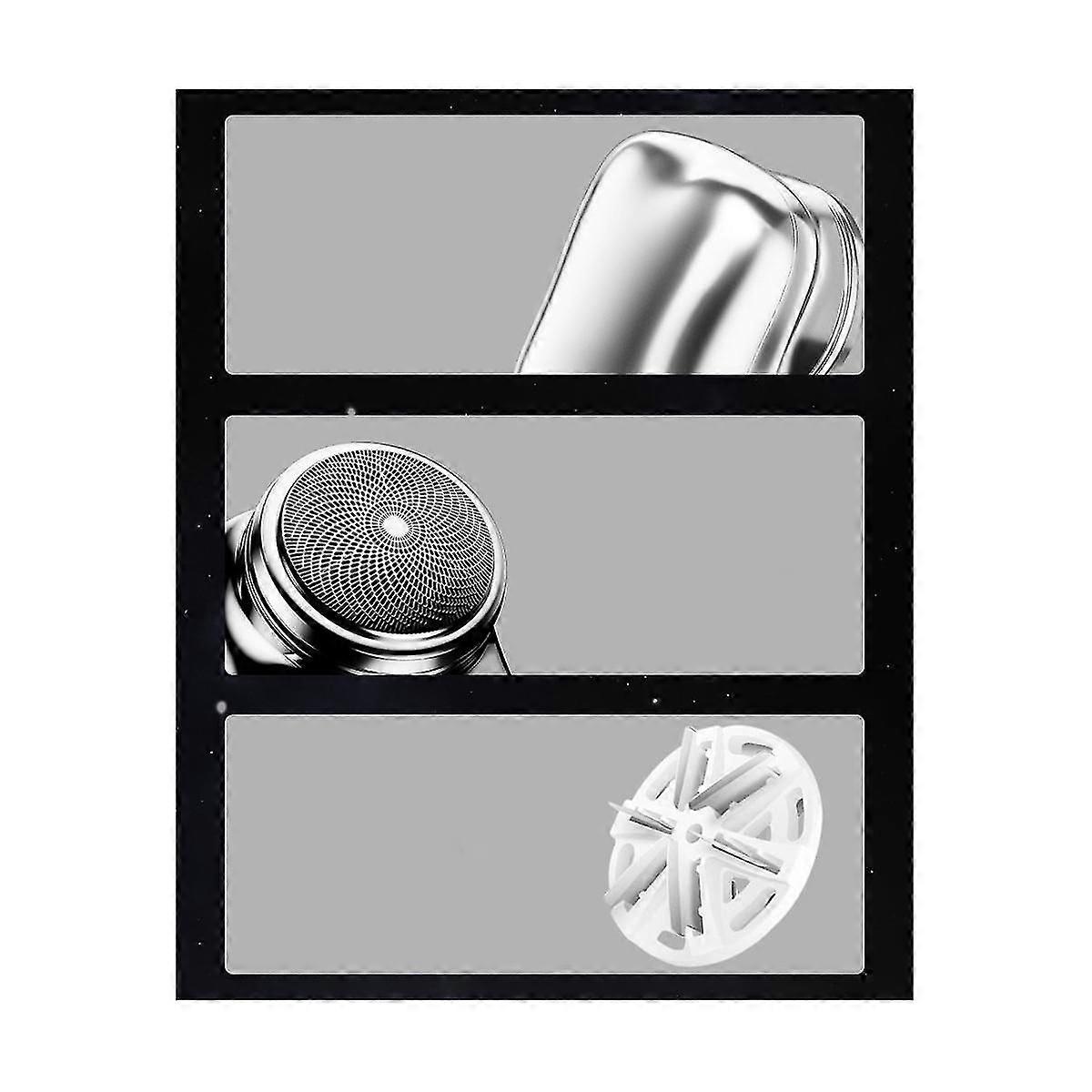 ポータブル電気シェービング新しいアップグレードされたミニメンズ電気シェービング充電式シェービングワンボタン使用グリーン