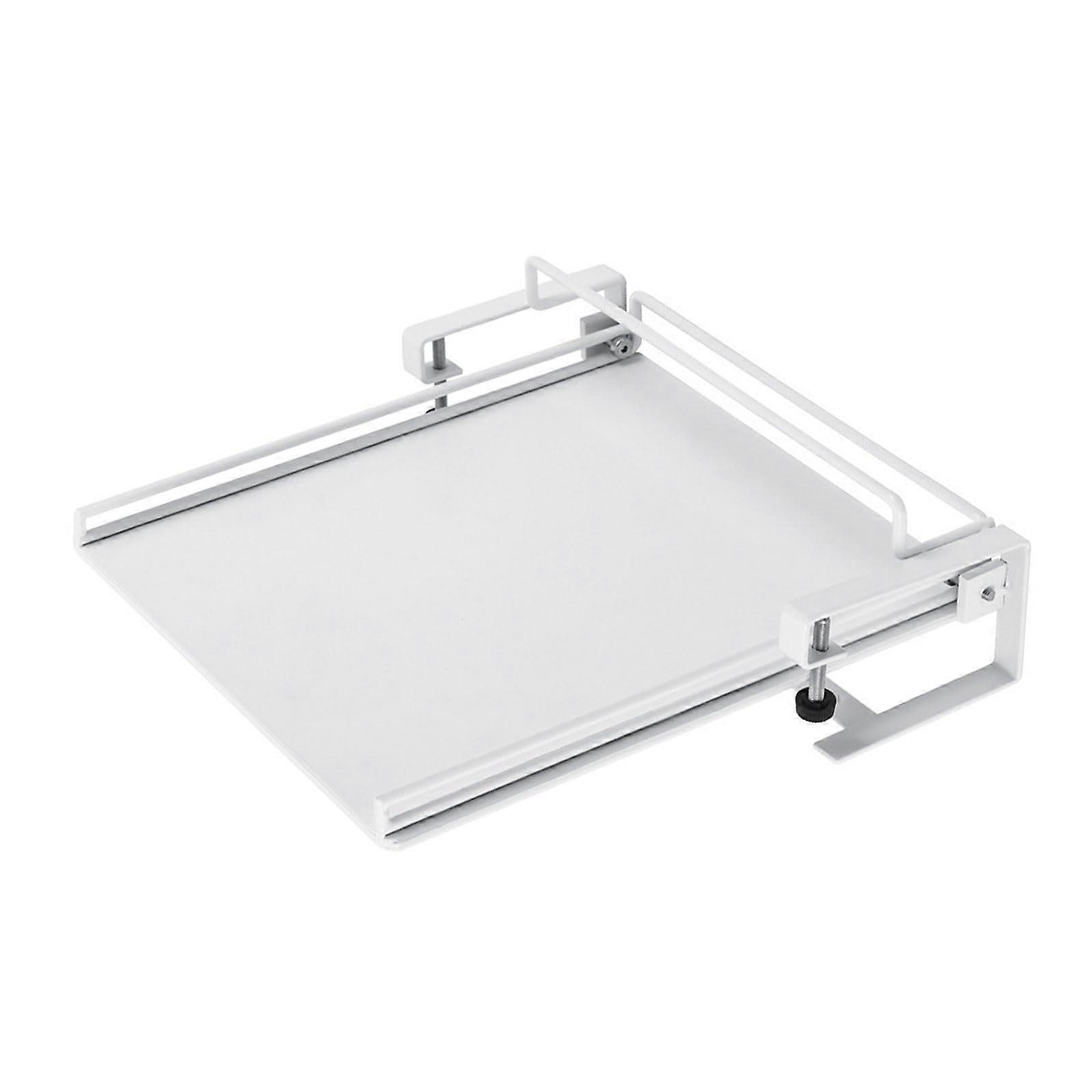 Folding Tabletop Shelf For Kitchen Cabinet Organization, Adjustable, AntiSlip Edges, SpaceSaving Expandable Storage