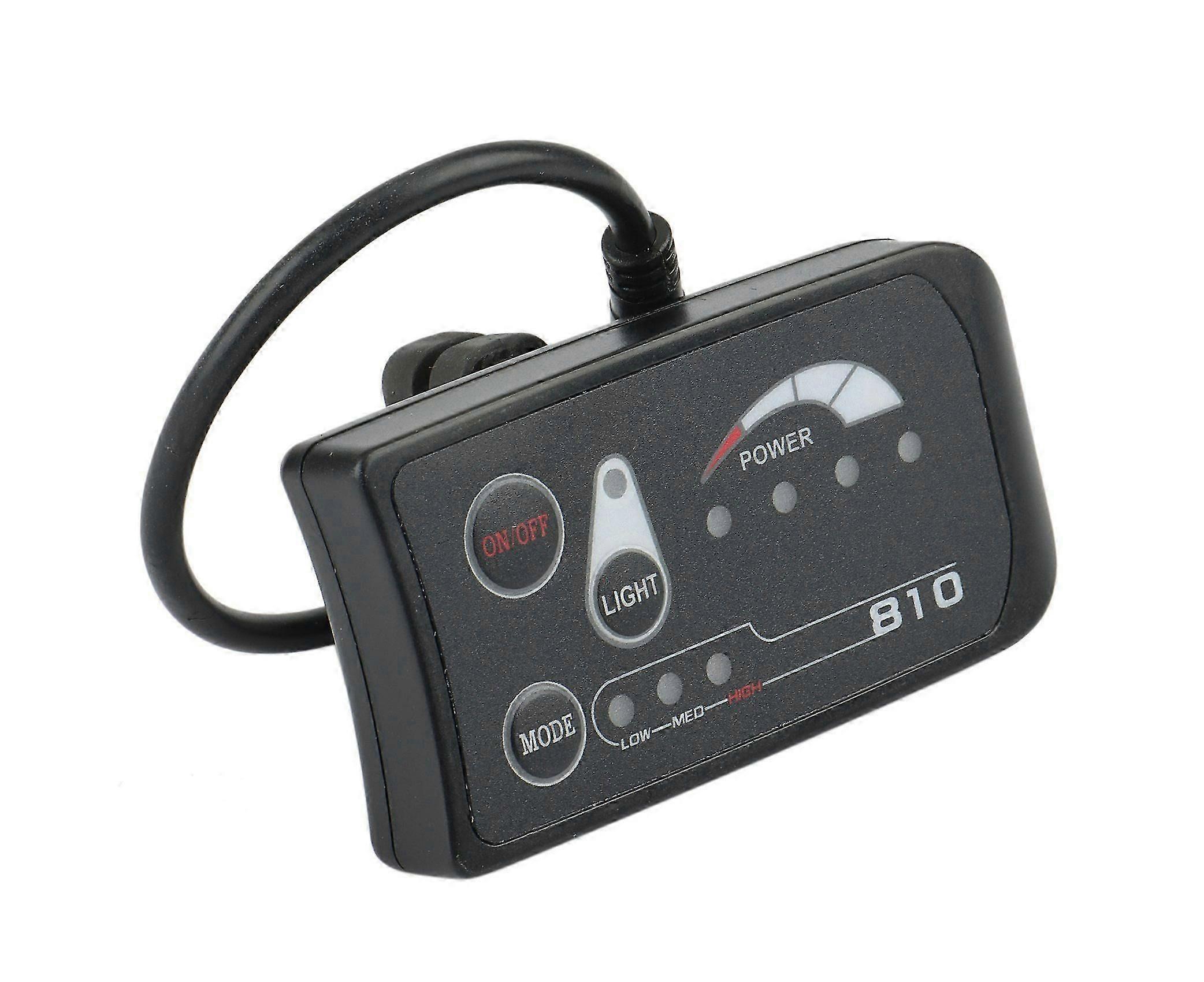 LED Display Connector 810 for Electric Bicycle Cycling Speed Meter Connect Ebike Headlight and LED