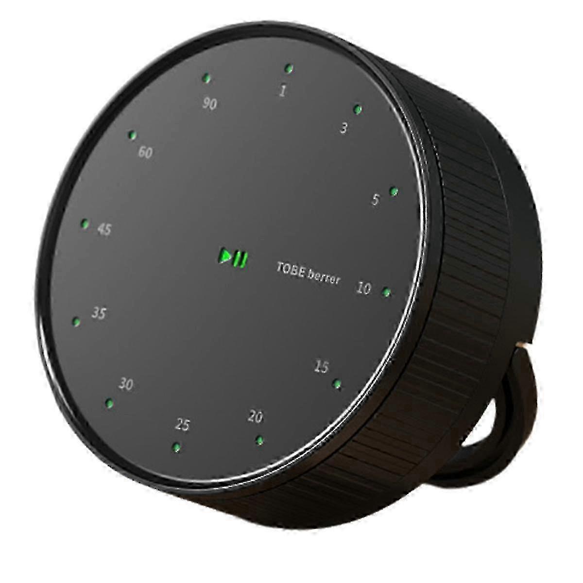 Multifunctional Kitchen Timer Countdown Clock Learning Cooking Baking Management Alarm Timer Black Edition