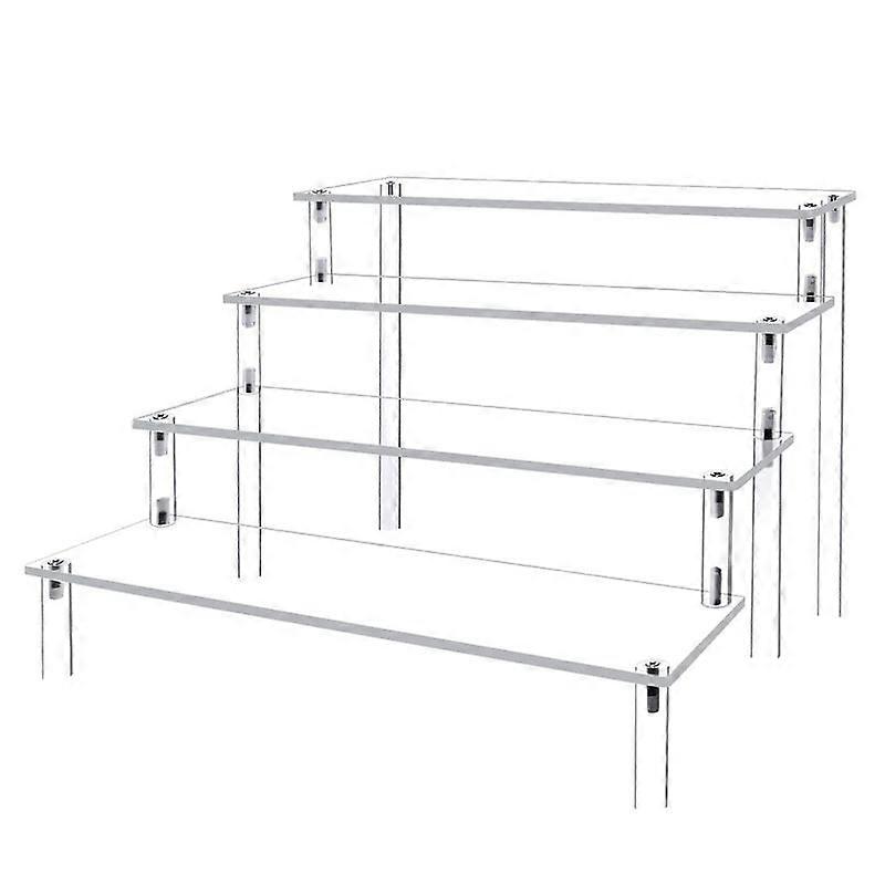 Clear Display Riser Rack Cupcake Stand Desktop Decor and Organizer