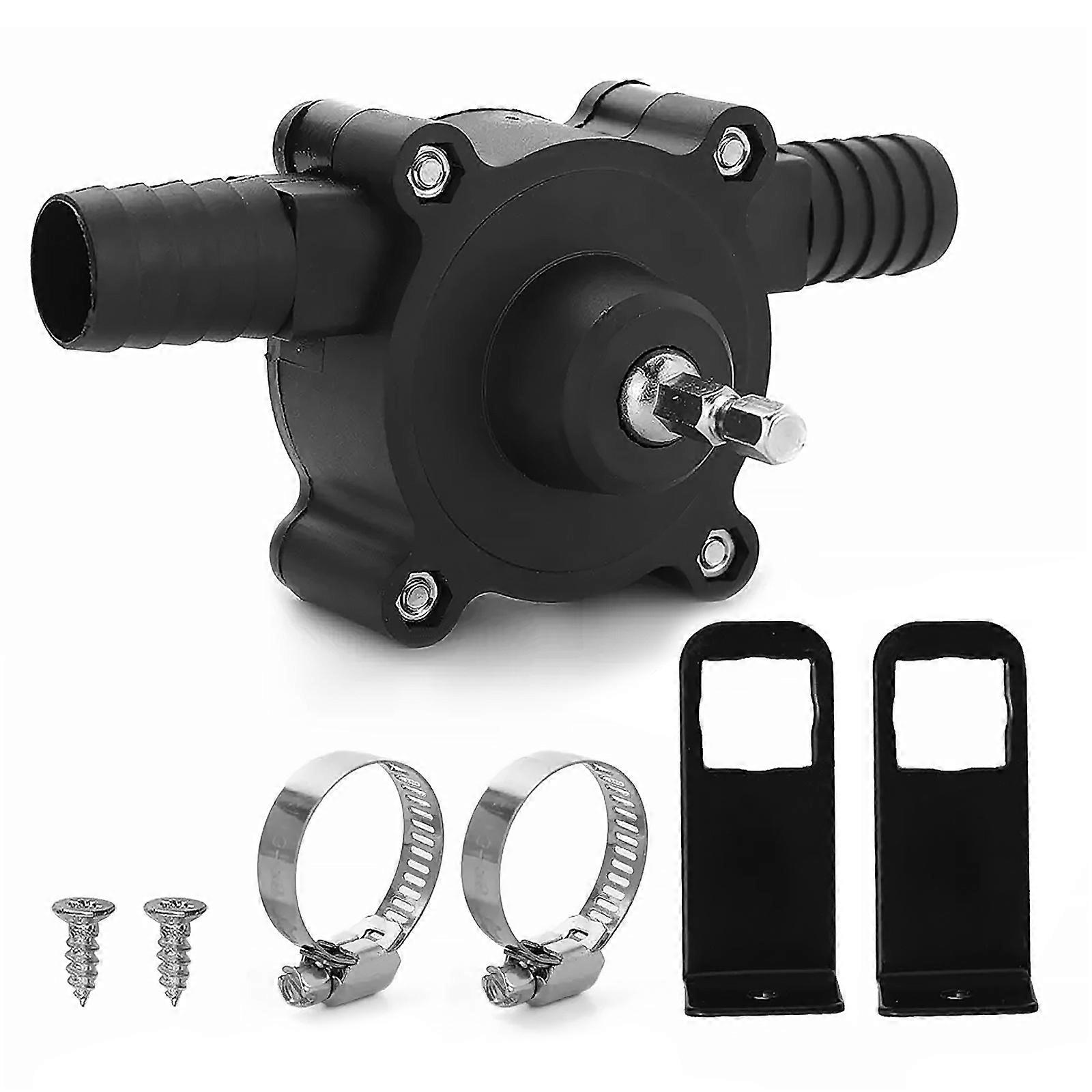 Electric Drill Self-Priming Drill Pump for Water Transfer 1Set Portable Pump