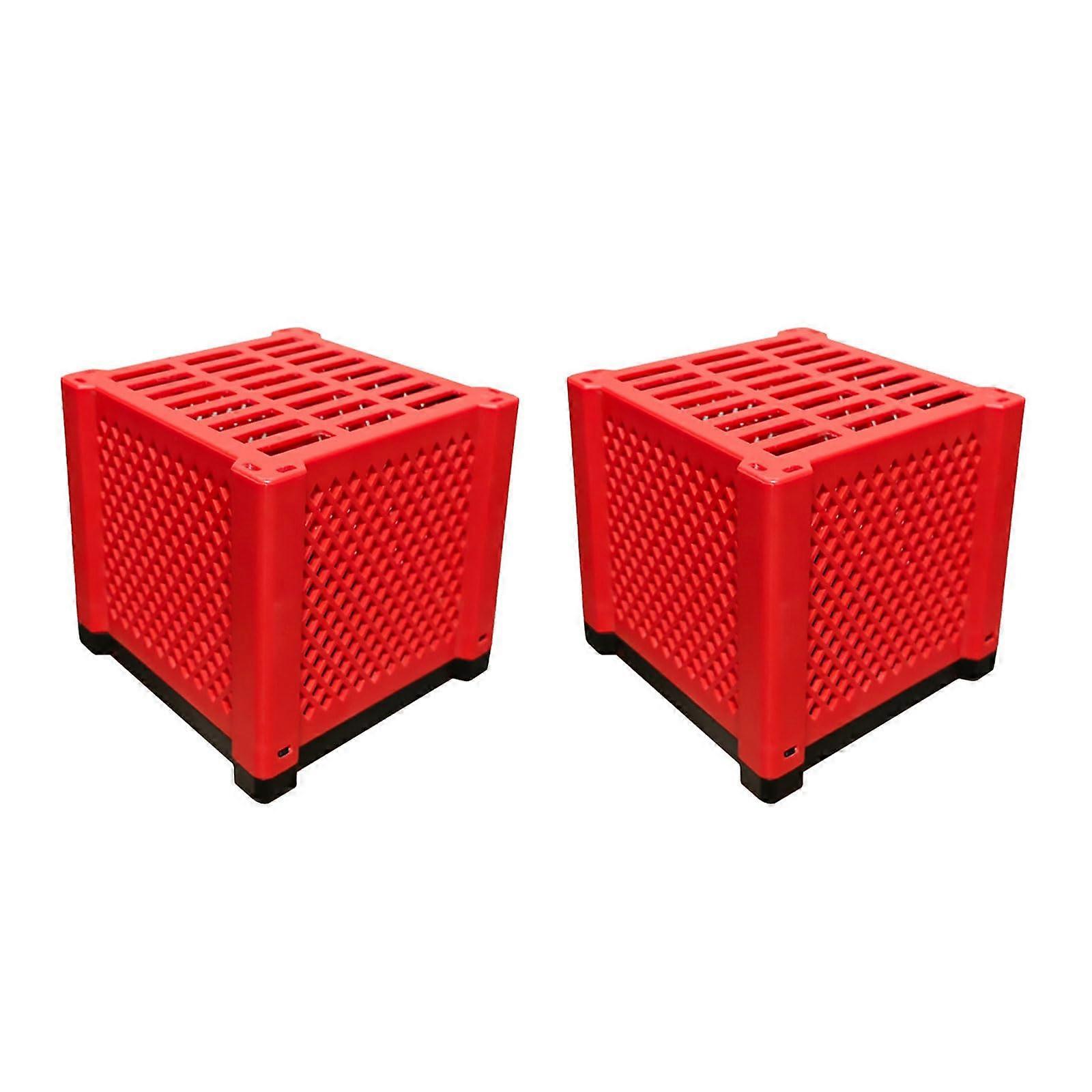 Aquarium Filter Media Storage Box PVC Design for Active Carbon Purification, 10L Capacity, Durable Aquarium Accessories Container