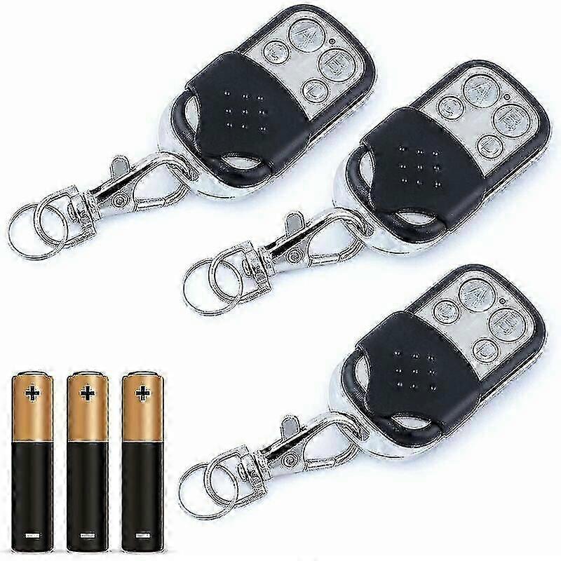 Universal gate remote control, frequency 433.92 MHz for automatic gates, large radius - Universal remote control for programmable gate fixed code 12 V