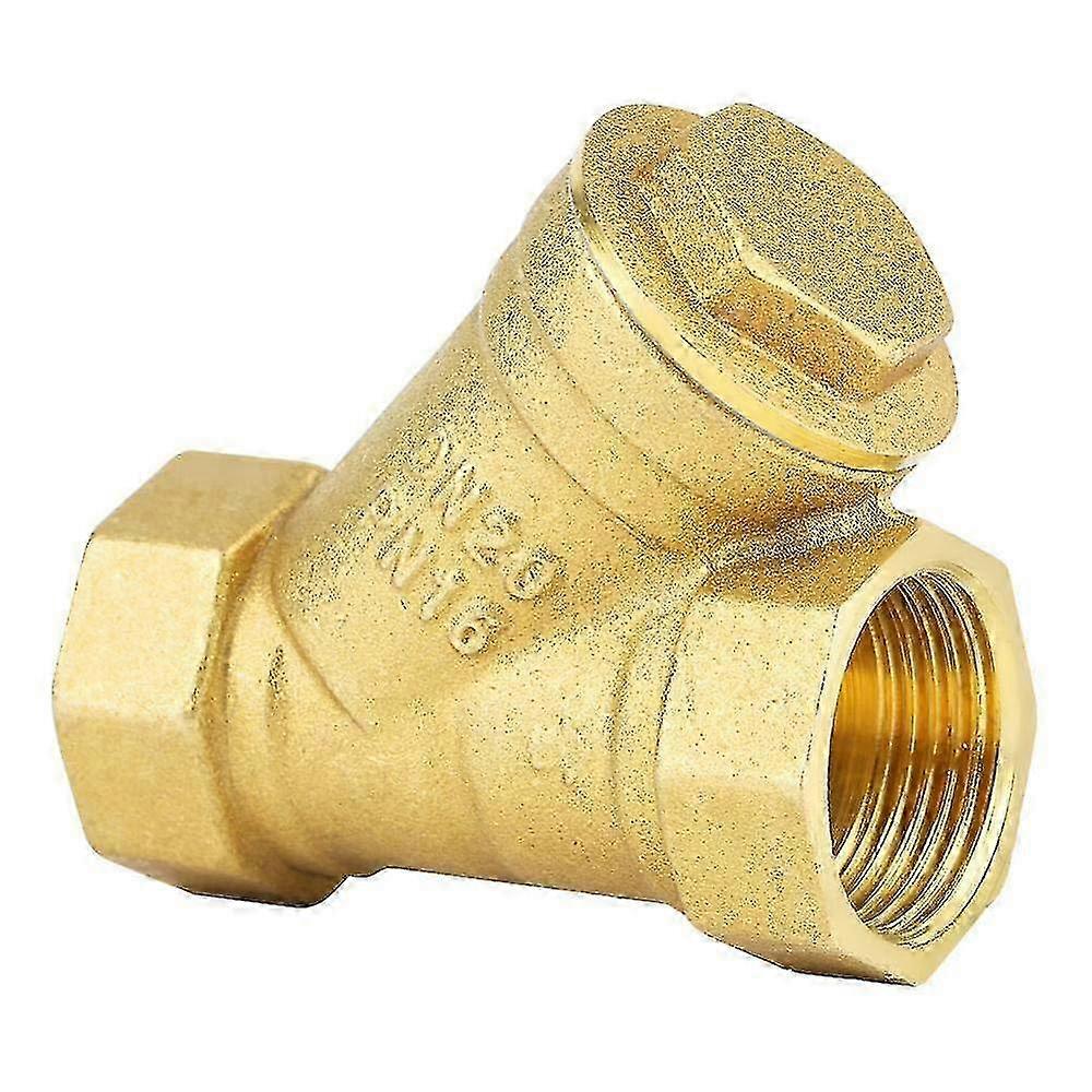 ilter valve connection, 3/4"BSPP female thread Y-shaped filter Brass replacement connection