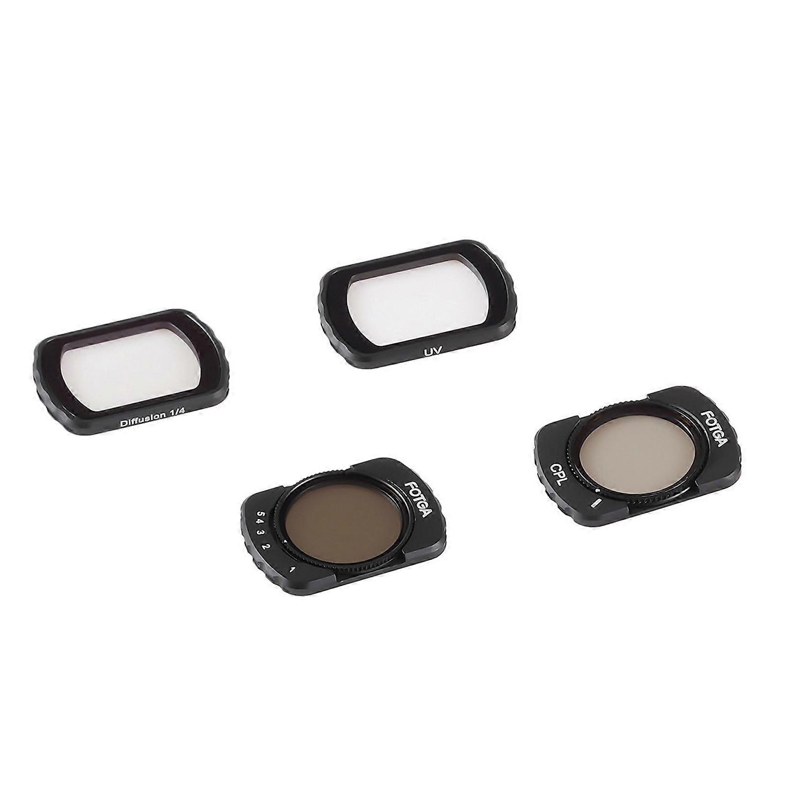Professional Camera Filter Kit Multiple Coating Technology Design for Pocket 3 Photography Multicolor