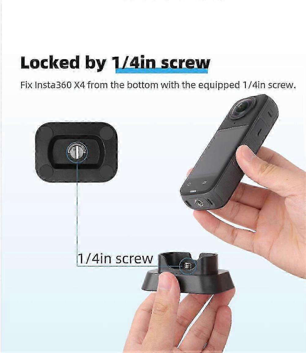 f Stand Base Desktop Stabilizer Supporting Holder Sports Camera for Insta360 X4