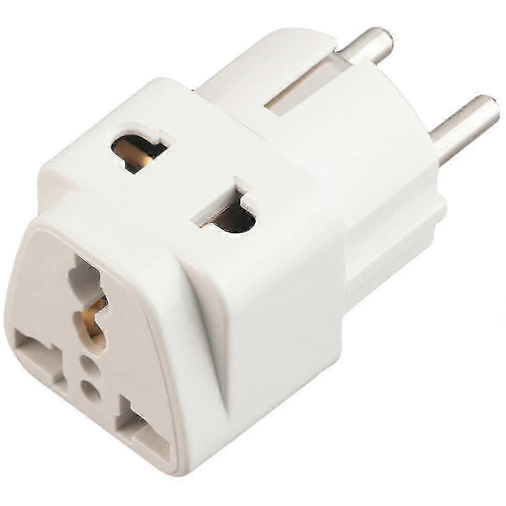 European Plug Adapter 10-16a Travel Plug Adapter 250v Wall Plug Extender Eu Plug f54