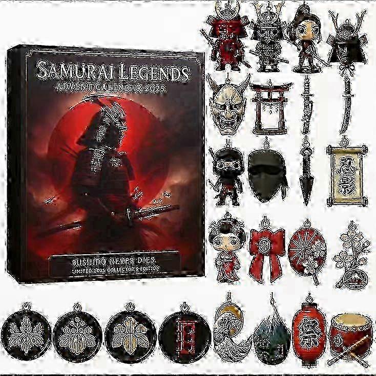 calendar de advent de Crăciun 2025 - decorațiune complet acrilică