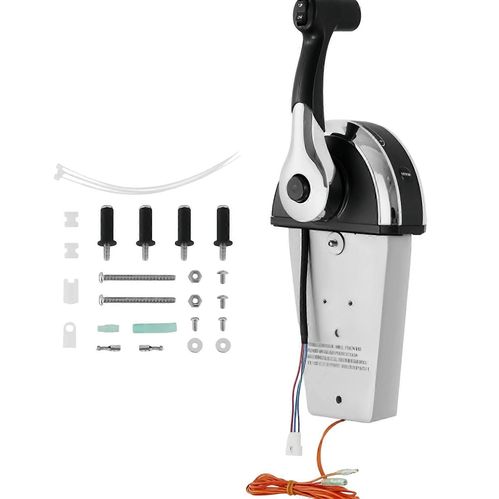 Single Handle Vertical Mount Control Box For External Motors Upgraded For Space Saving Installation Multicolor