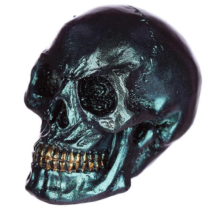 Gothic Iridescent Skull Ornament 1 Pack