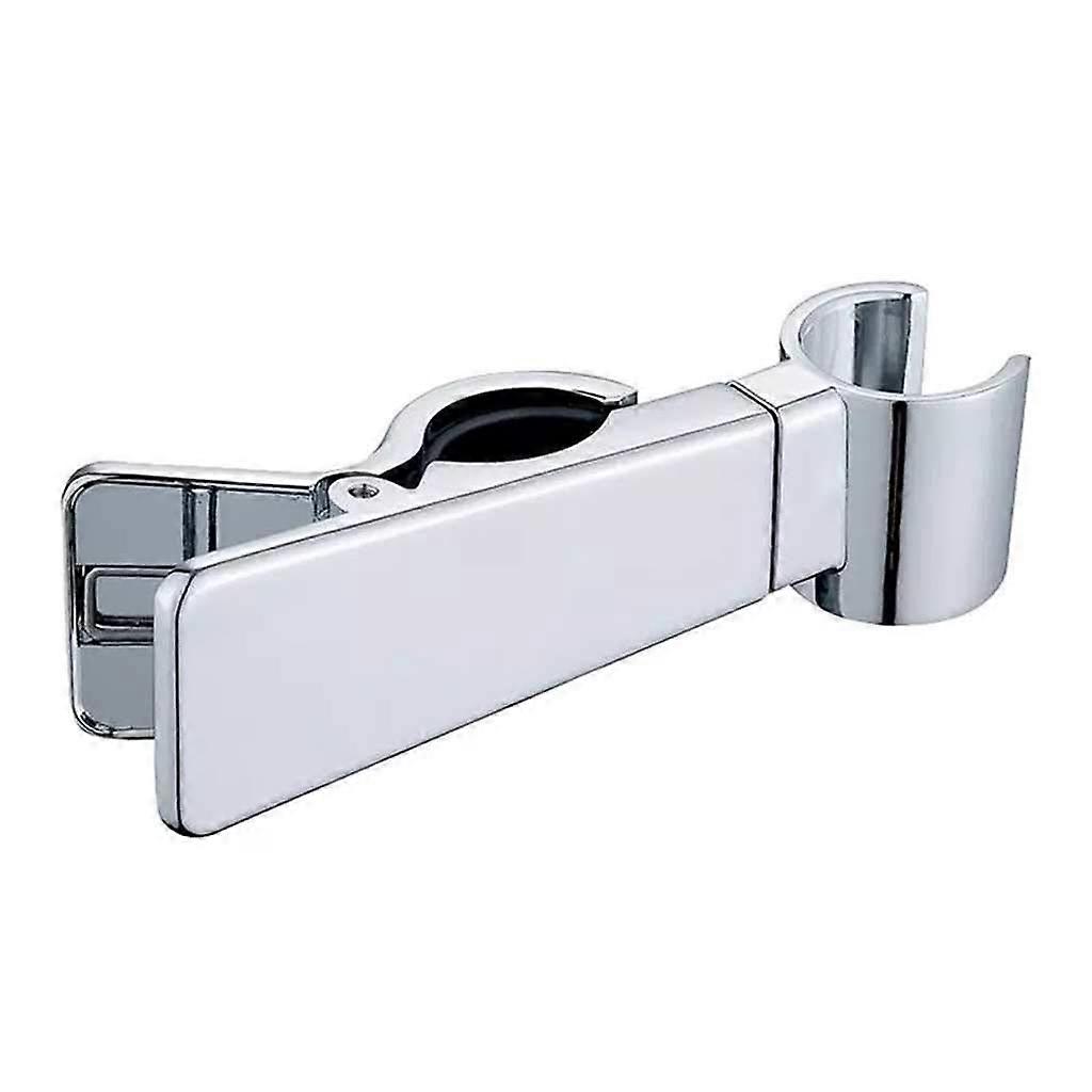Shower Head Holder Adjustable Zinc Alloy Wall Mount Bracket Punch for Bathroom