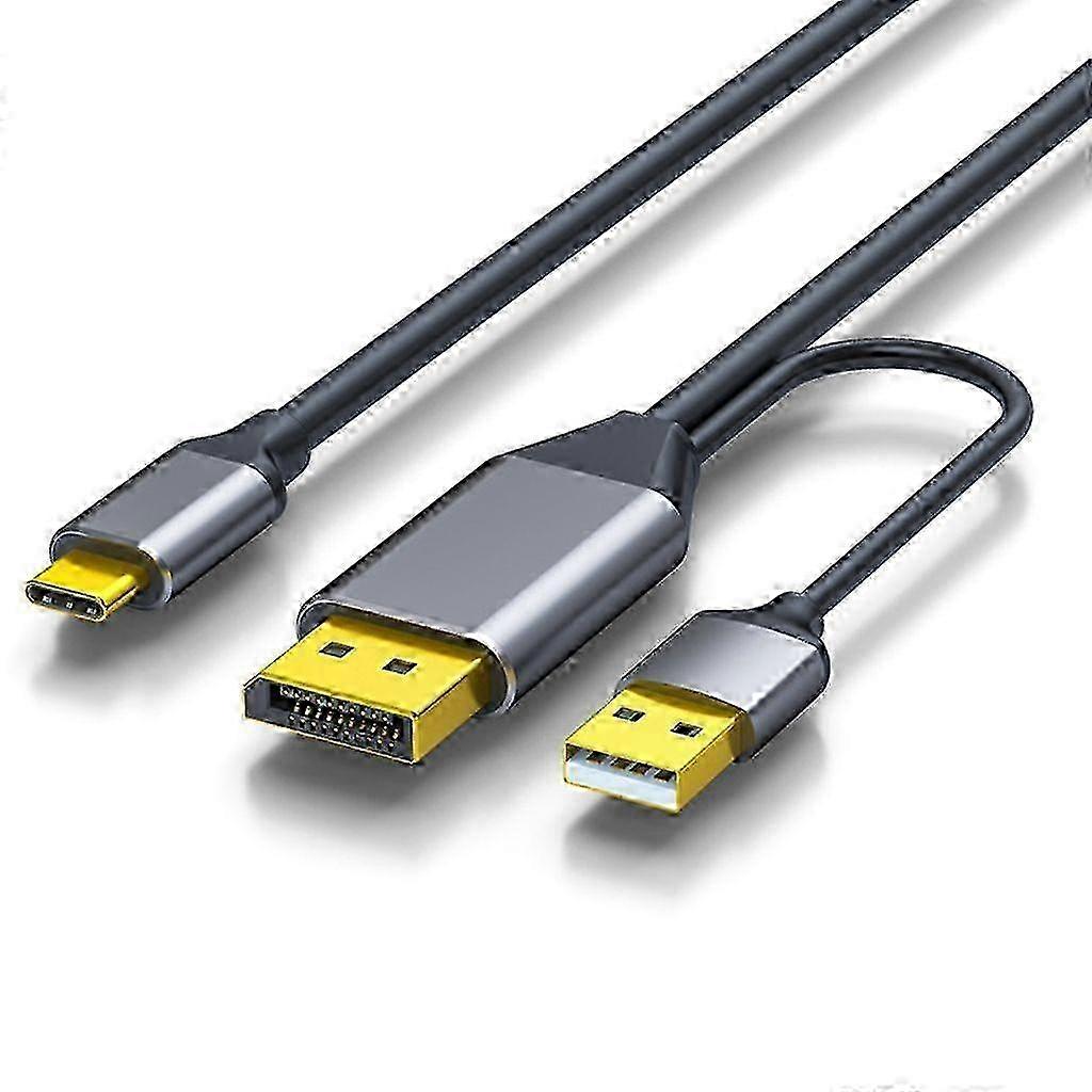 DisplayPort To USB C Adapter 4K@60Hz Touch Enabled Converters For Portable