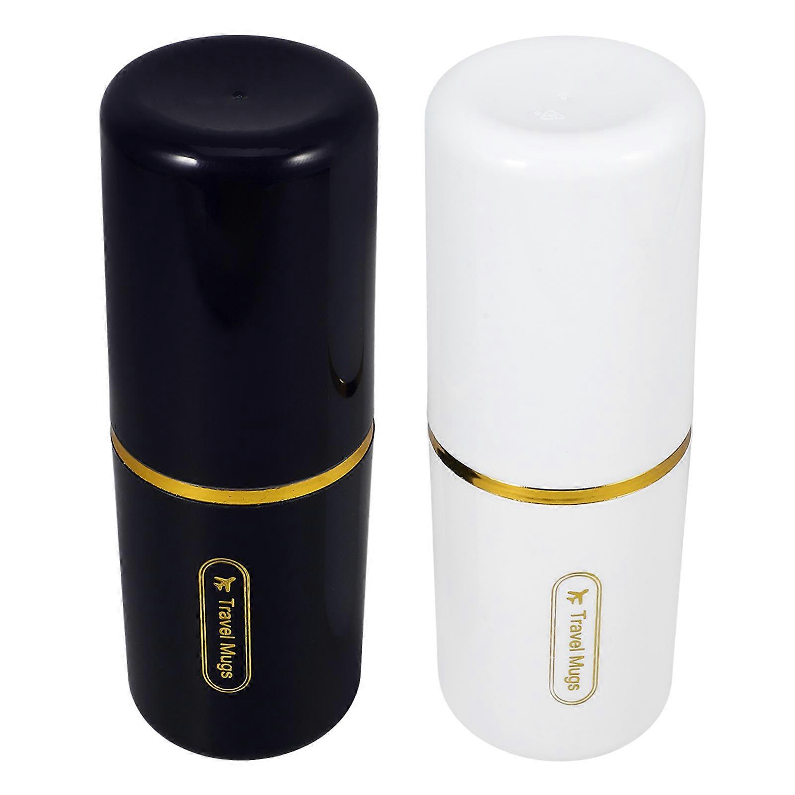 Travel Toothpaste Case Travel Toothbrush Box for 2Pcs Storage