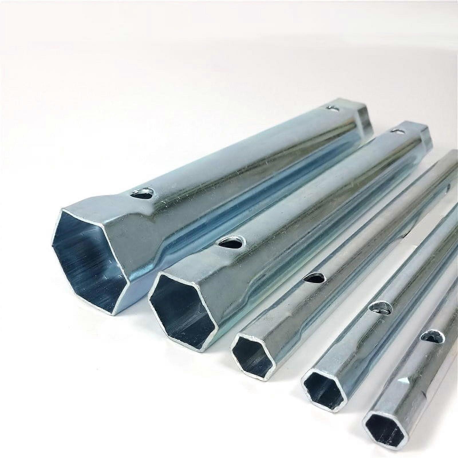 SagaSave Hexagonal Hollow Wrench, Size 8-40mm Dual-Ended Socket Plumber Spanner