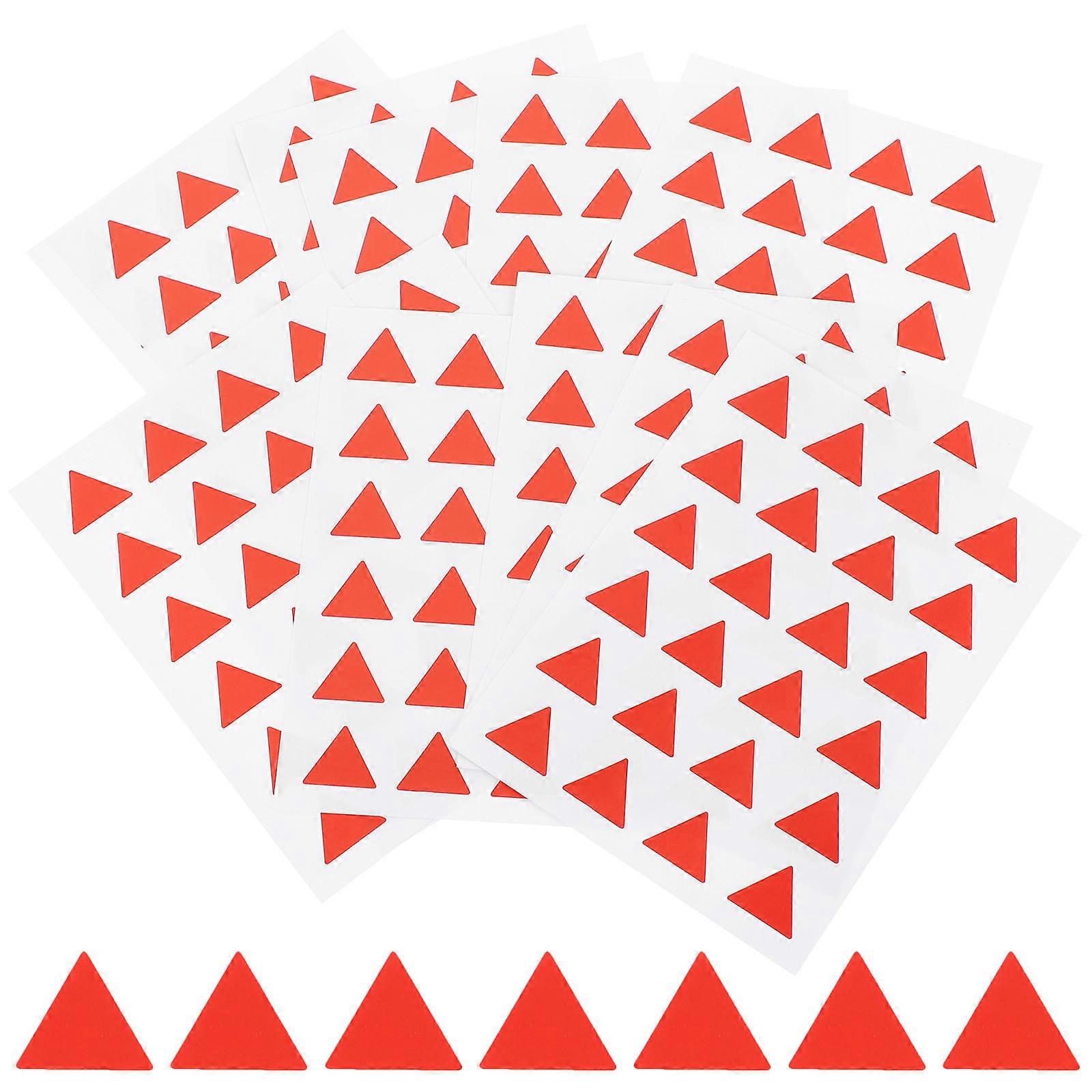 12 Sheets of Label Sticker Self-adhesive Label Stickers Decorative Label Stickers for Plan