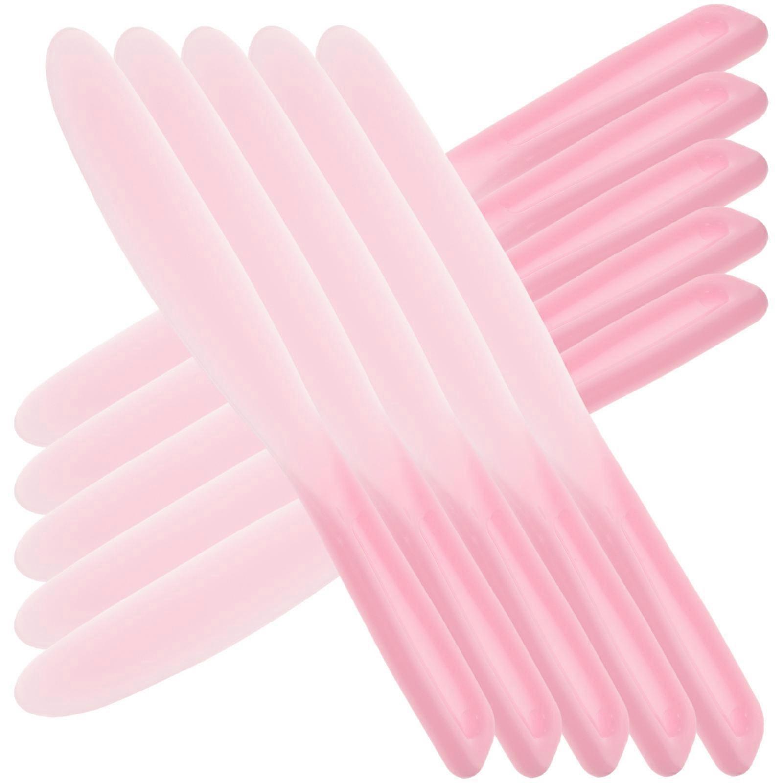 10Pcs Silicone Mixing Spatulas for Cosmetics and Makeup Multifunctional Tools