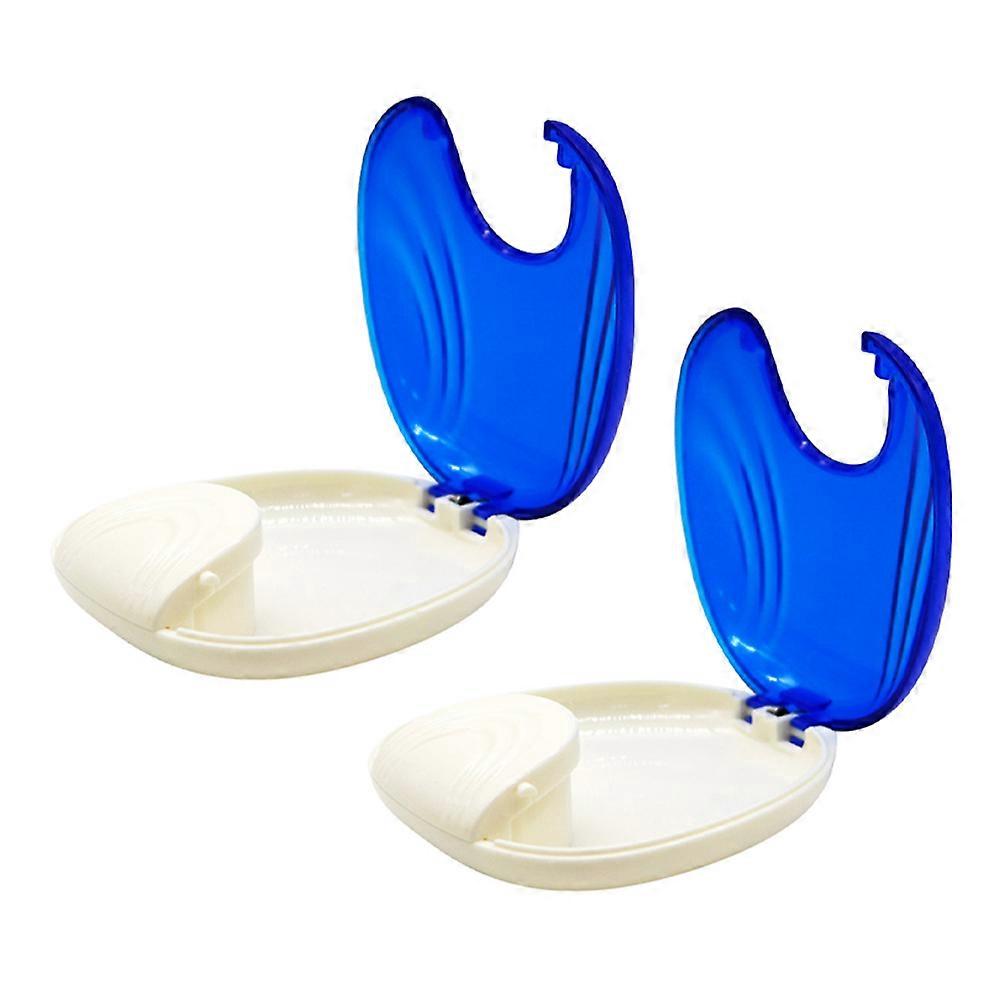 Portable Retainer Case for Storage 8Pcs Stylish Seashell Storage Box