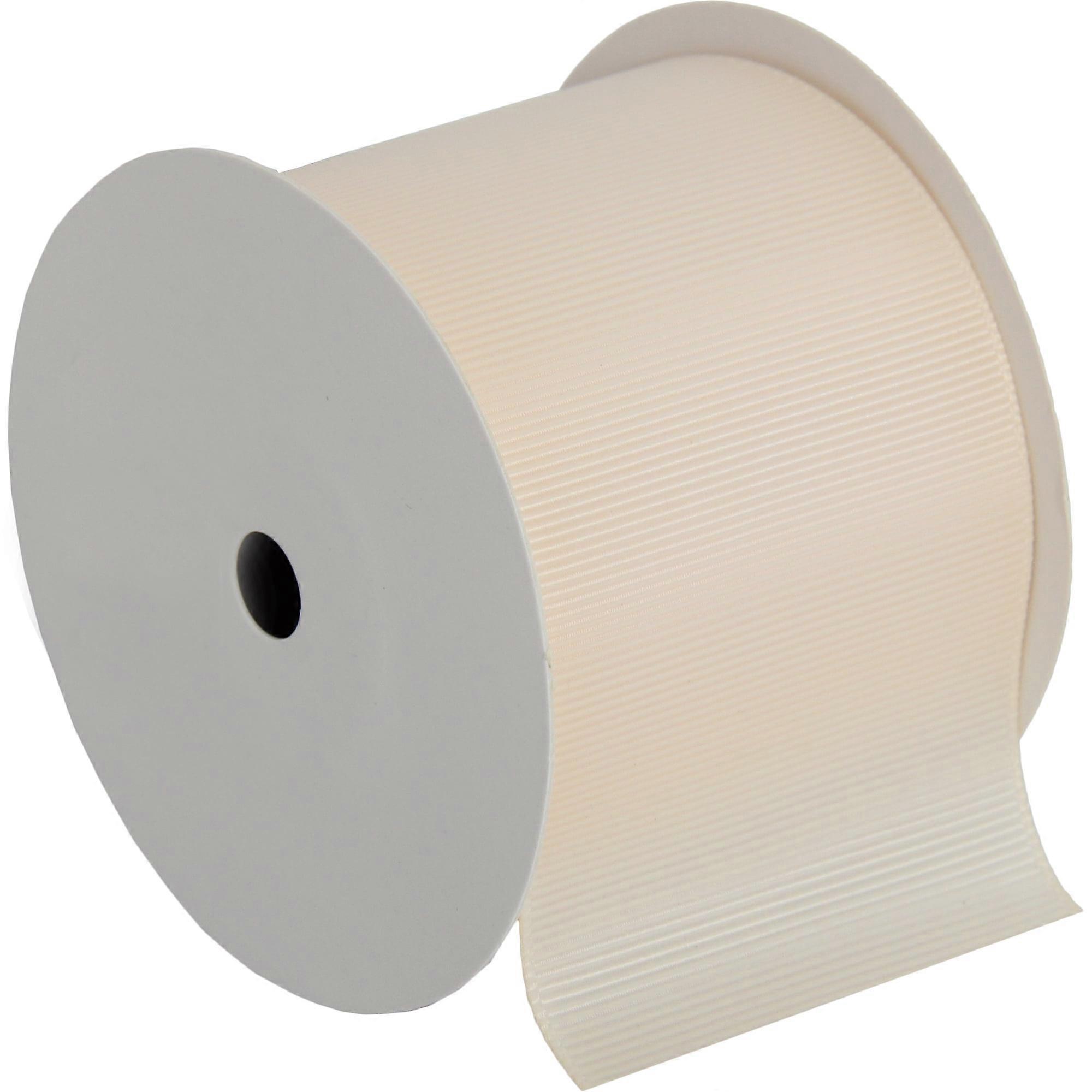 Threadart Grosgrain Ribbon Rolls - 2 1/4" width - Natural - 10 yd rolls available in 25 colors and 4 widths