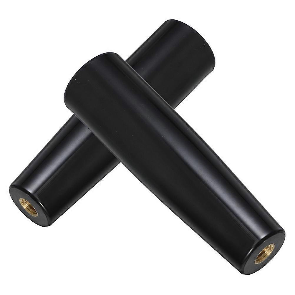 Durable Black Bakelite Bbq Tool Handles for Outdoor Barbecue 2Pcs