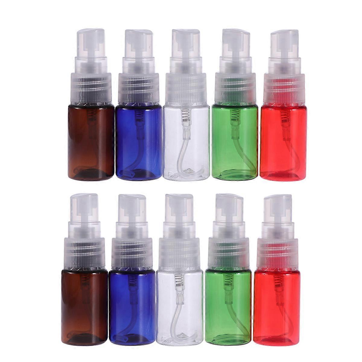 Small Spray Bottle for Storage Use 10Pcs Plastic Mini Refillable Bottles