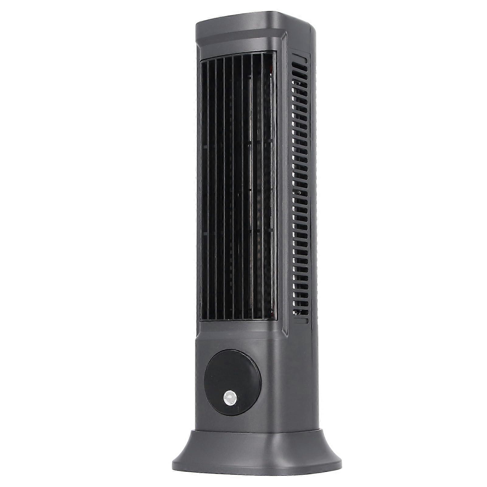 10 Inch Bladeless Desk Fan, Quiet Three Speed Airflow, Adjustable Angle for Bedroom and Office