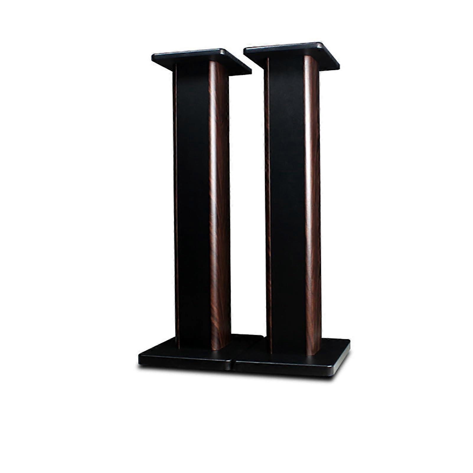 Speaker Stands Wooden Floor Stands for Surround Sound and HiFi Systems 1 Pair 80 Cm Height