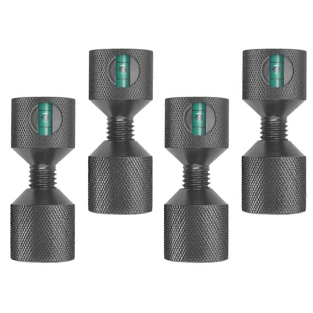 4pcs 1-1/8Inch Aluminum Flange Alignment Two-Hole Pin,Two Hole Gradient Positioning Pin Locating Pins for Align Pipes